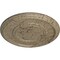 Ekena Millwork Federal Roped Large Medallion (Canopies up to 7 3/4"), 17 3/8"OD x 1 1/8"P, Gobi Desert Crackle CM17FEGDC - alternate 4